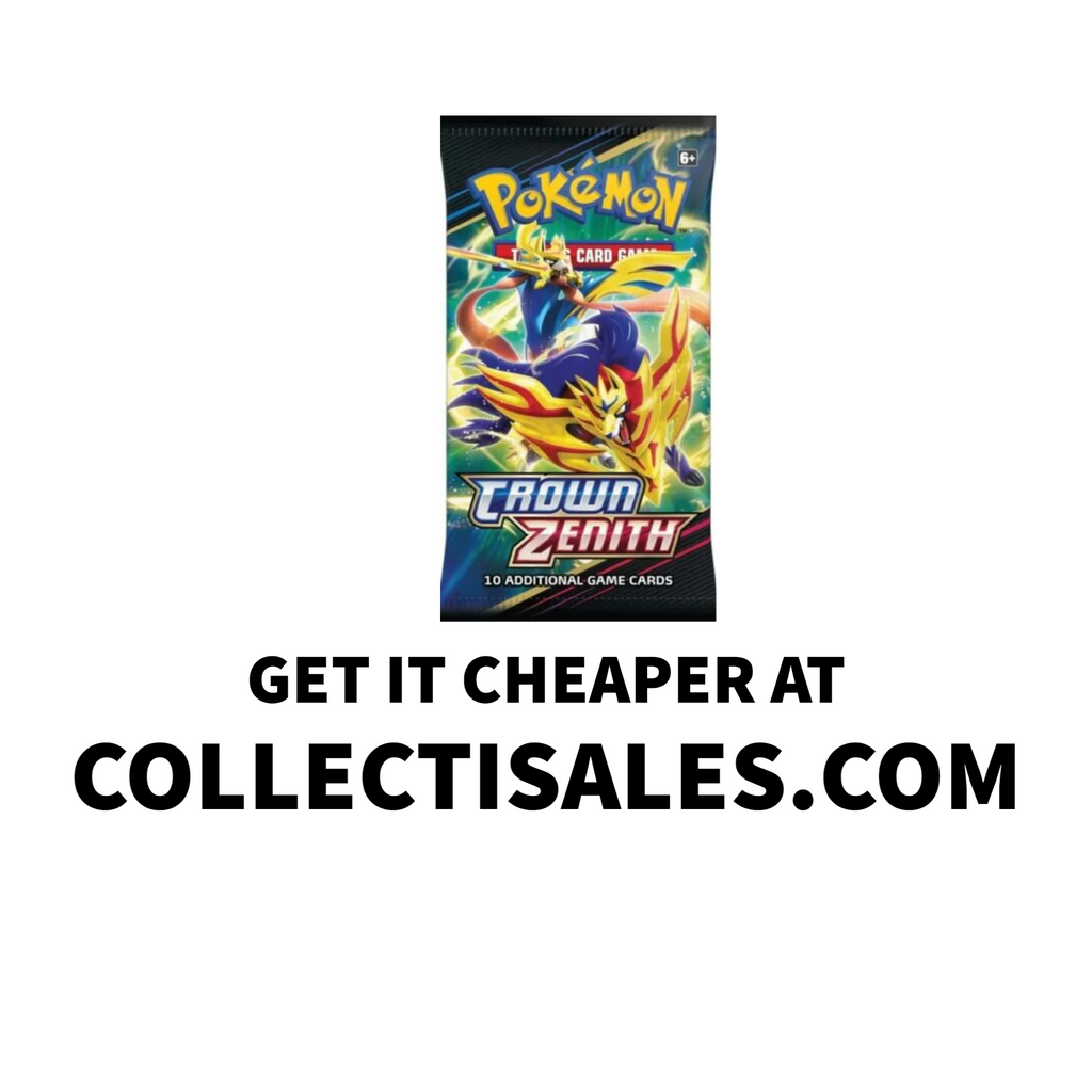 Pokemon TCG Crown Zenith Booster Pack Collectisales shop Pokemon TCG Crown Zenith Booster Pack Collectisales shop